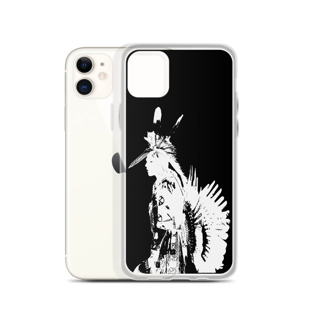 Men's Traditional Silhouette iPhone Case