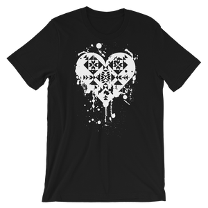 Splatter Heart Unisex T-Shirt