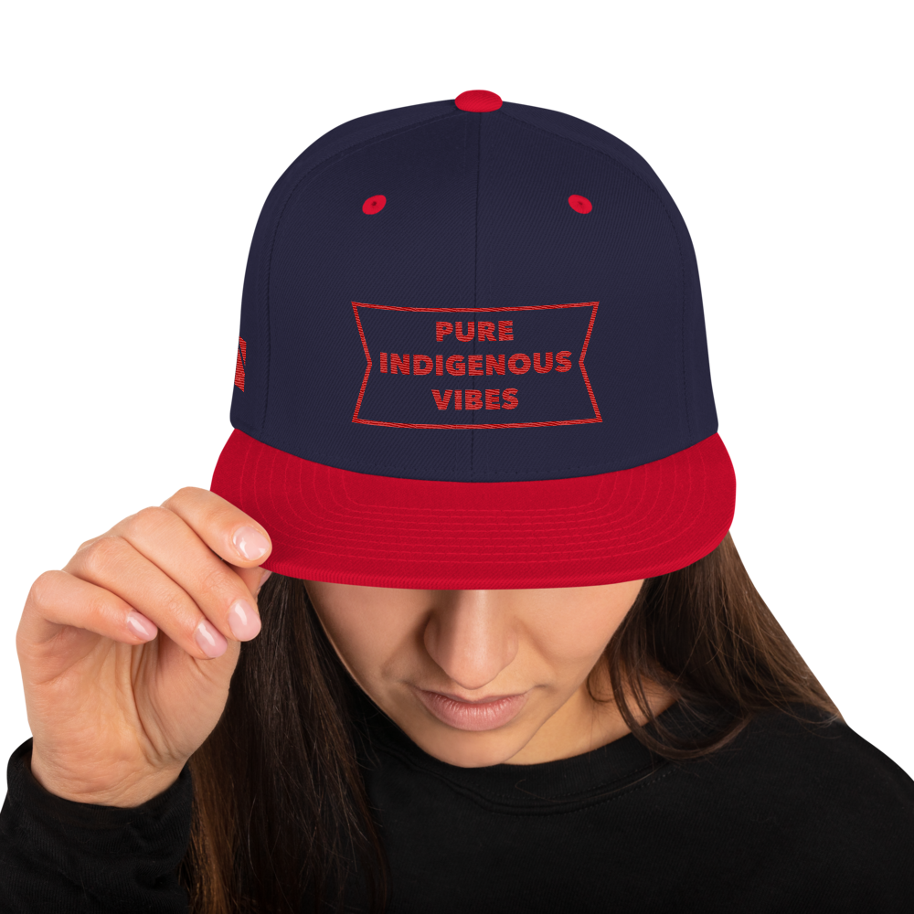 Pure Indigenous Vibes Snapback Hat