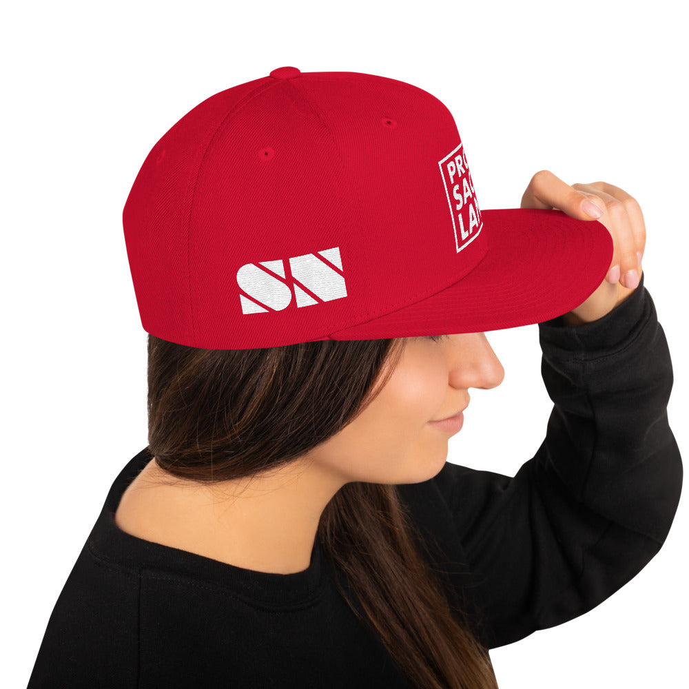 Protect Sacred Lands Snapback Hat