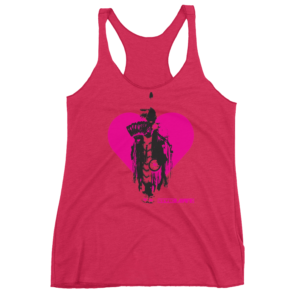 Women's Traditional Love Racerback Tank