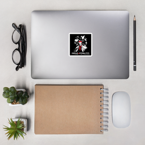 Stoic Face Bubble-free stickers