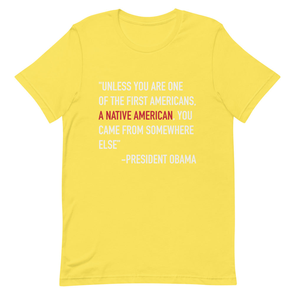 President Obama Quote Unisex T-Shirt