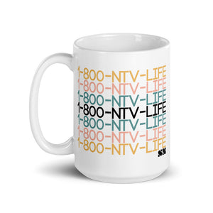 1800 ntv life Mug