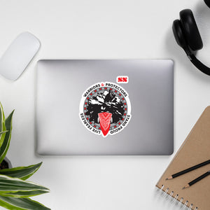 Native Warriors Bubble-free stickers