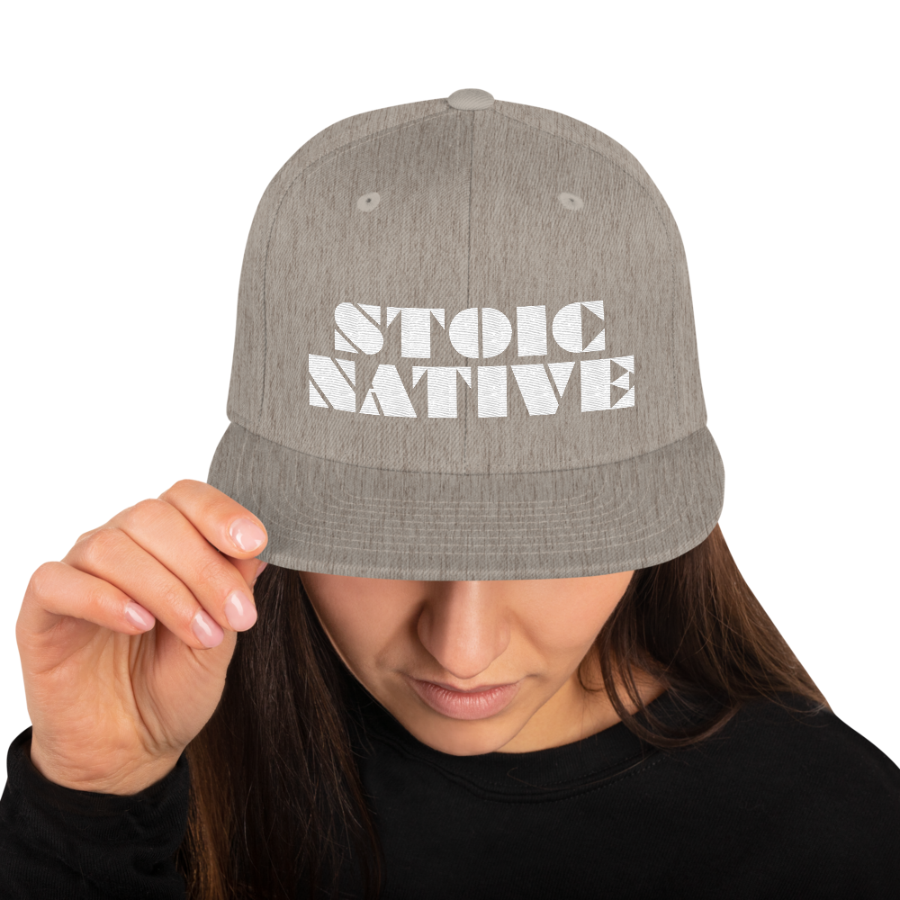 Stoic Native Snapback Hat