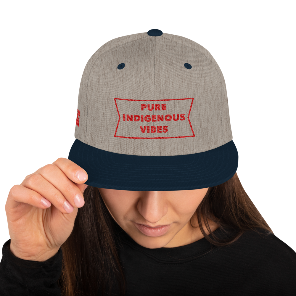 Pure Indigenous Vibes Snapback Hat