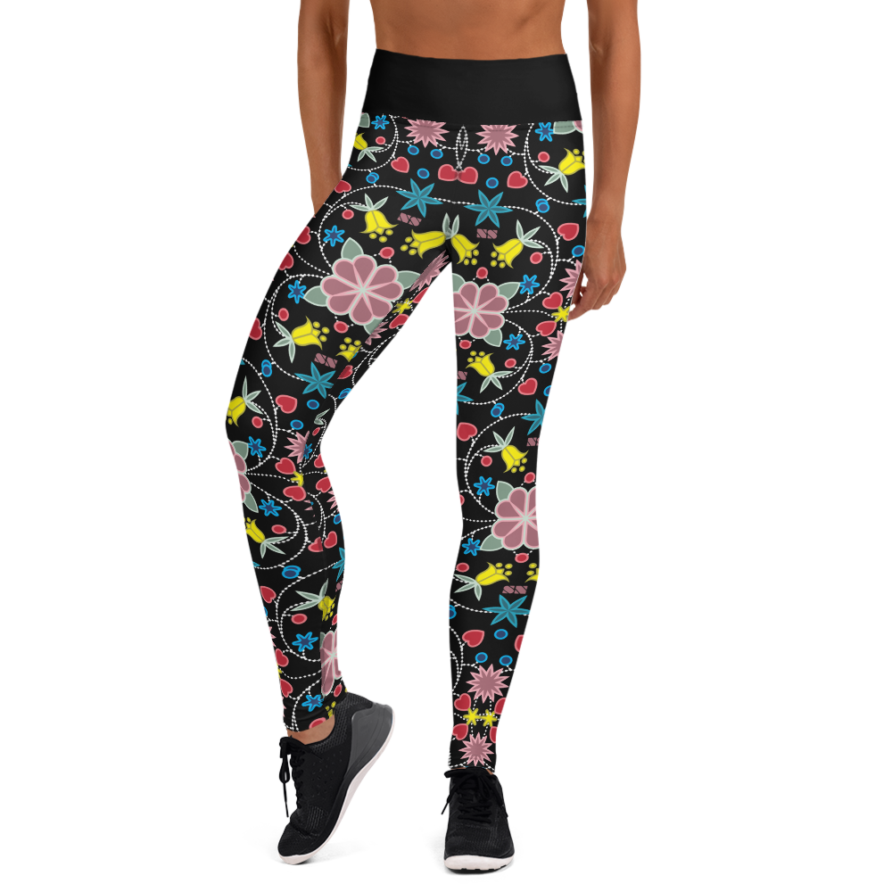 Native Floral Yoga Leggings