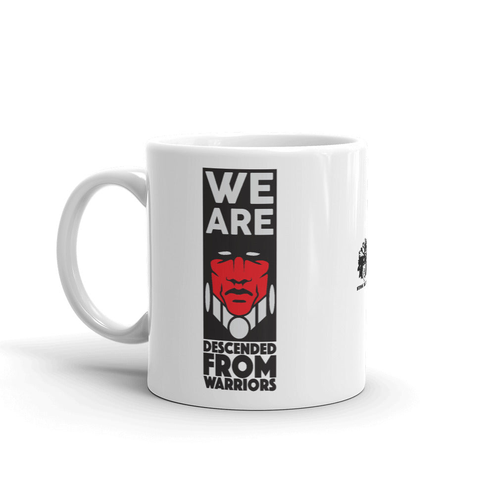 We Are Descended From Warriors Mug