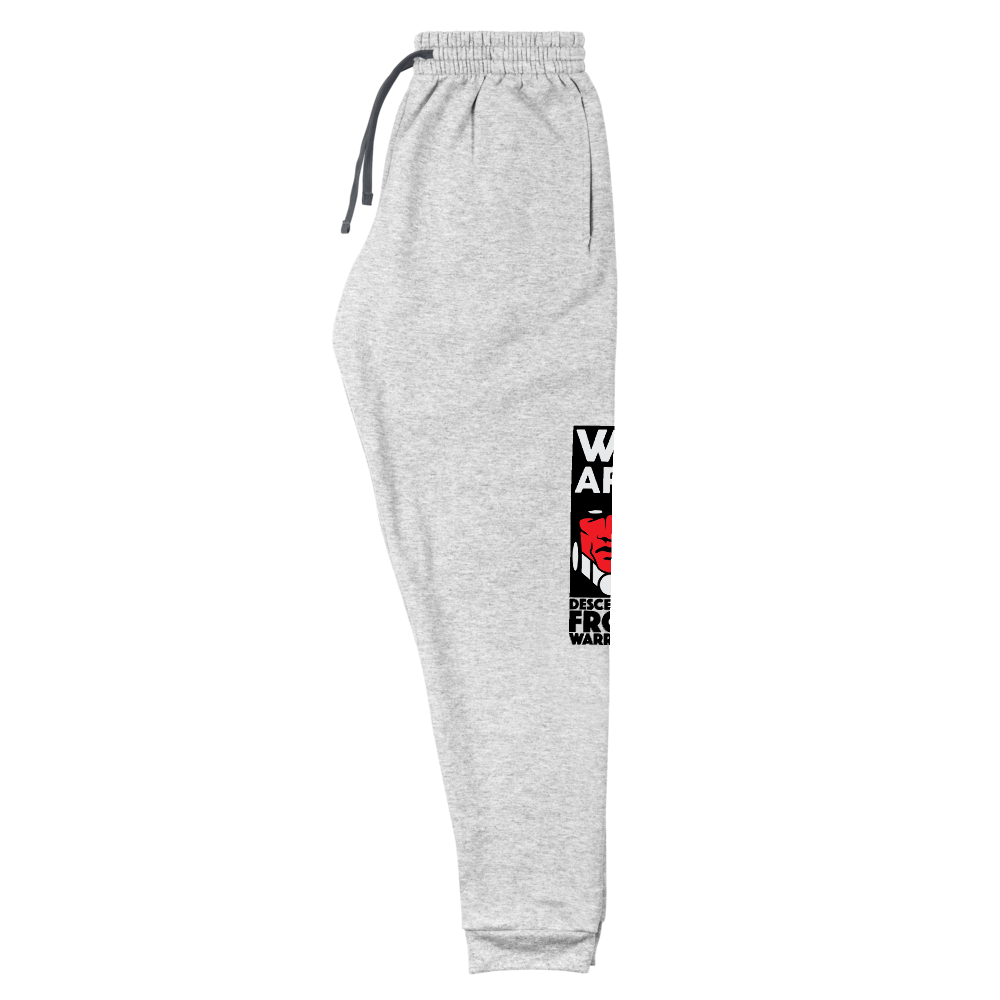 We are Descended from Warriors Unisex Joggers