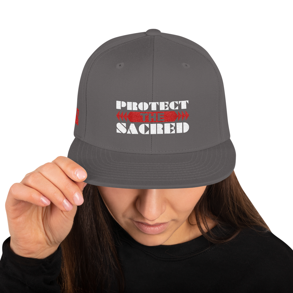 Protect the Sacred Snapback Hat