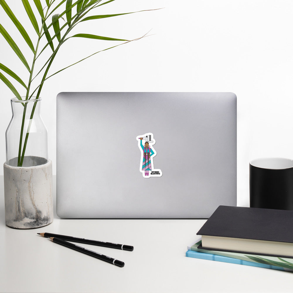 Jingle Dress Bubble-free stickers