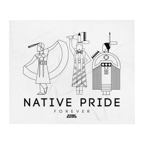Native Pride Throw Blanket