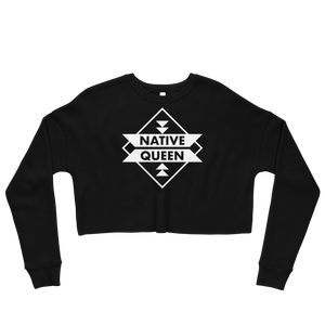 Native Queen Crop Sweatshirt