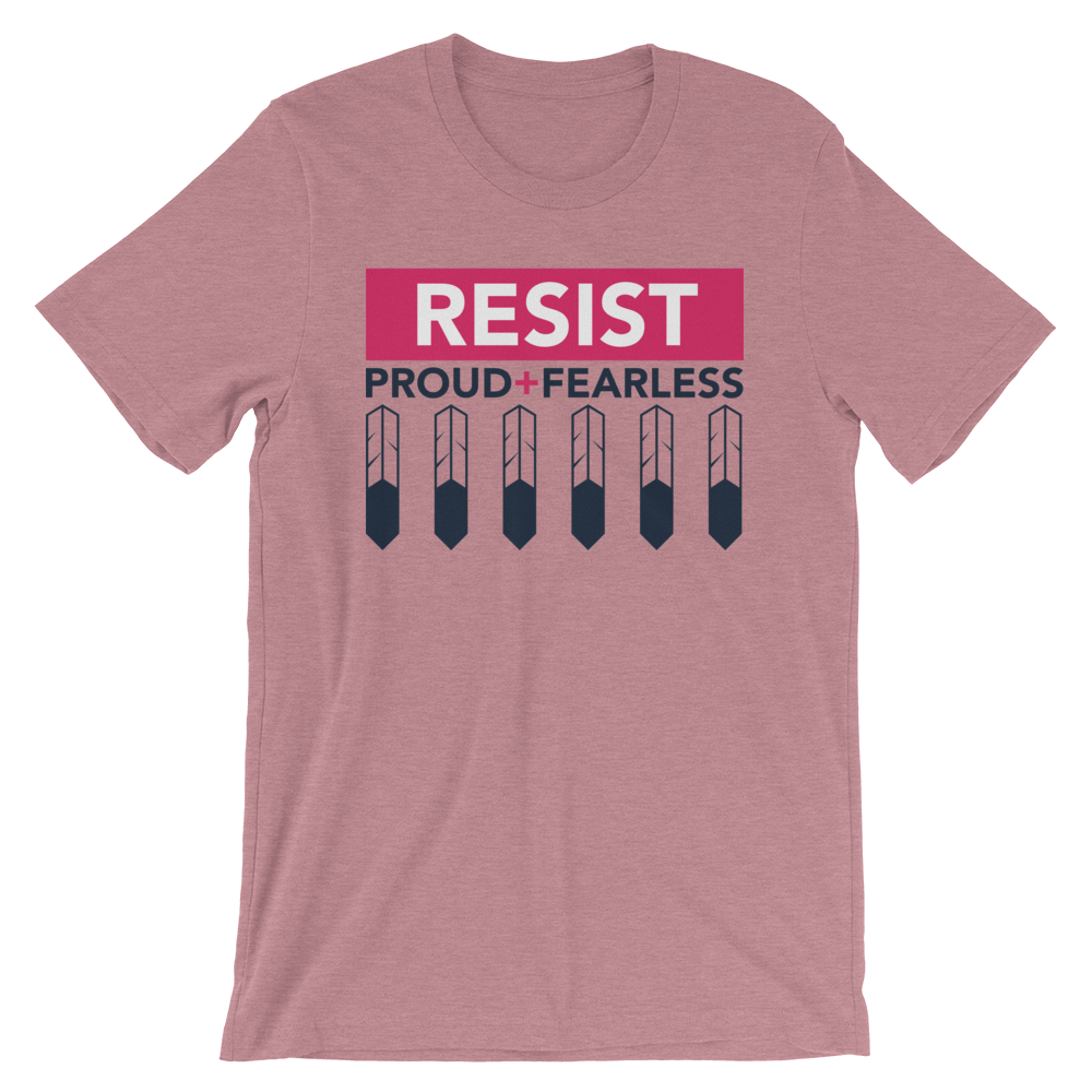 Resist Feathers Unisex T-Shirt