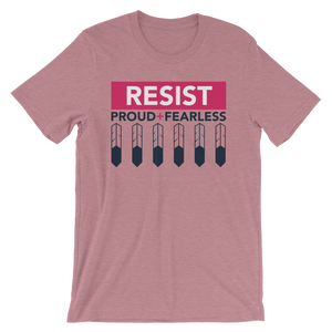 Resist Feathers Unisex T-Shirt