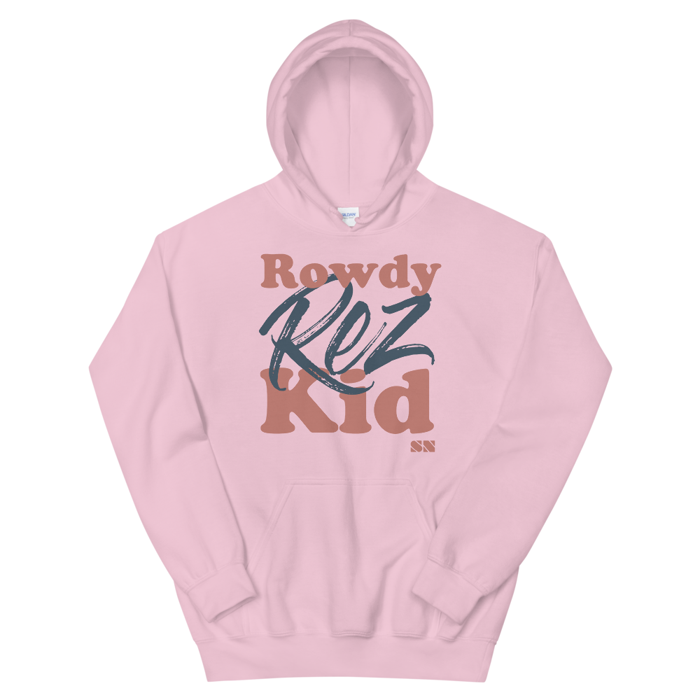 Rowdy Rez Kid Unisex Hoodie