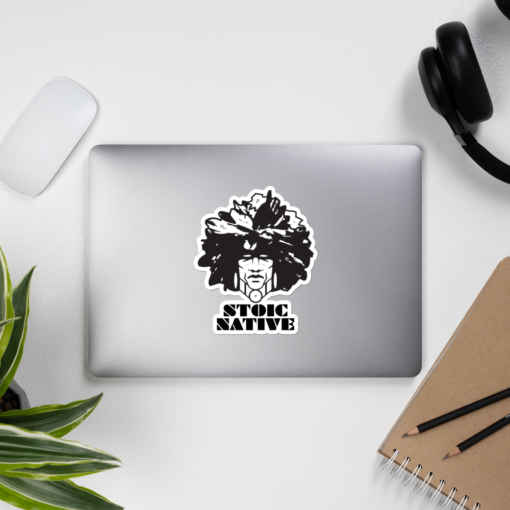 Stoic Native Bubble-free stickers