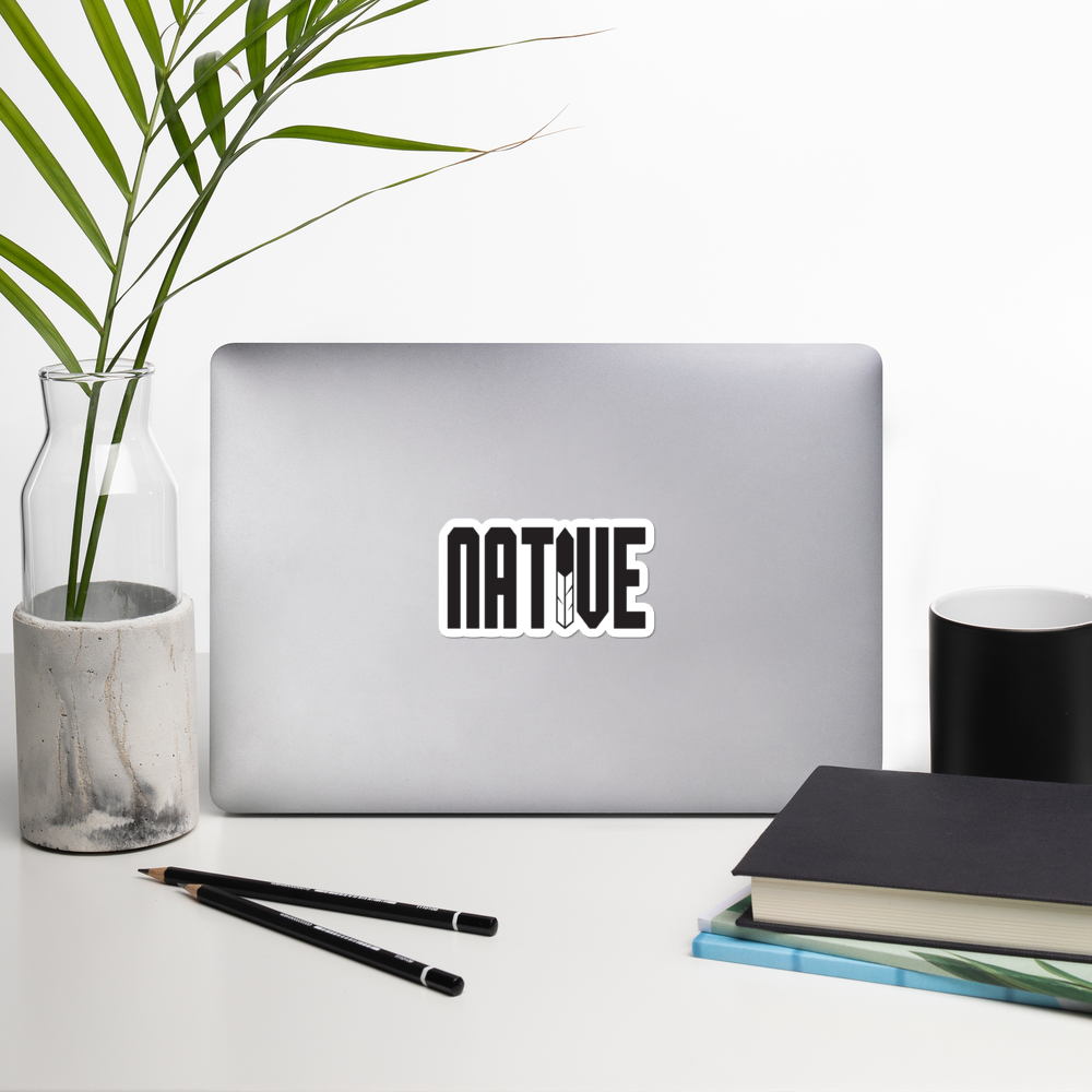 Native Bubble-free stickers