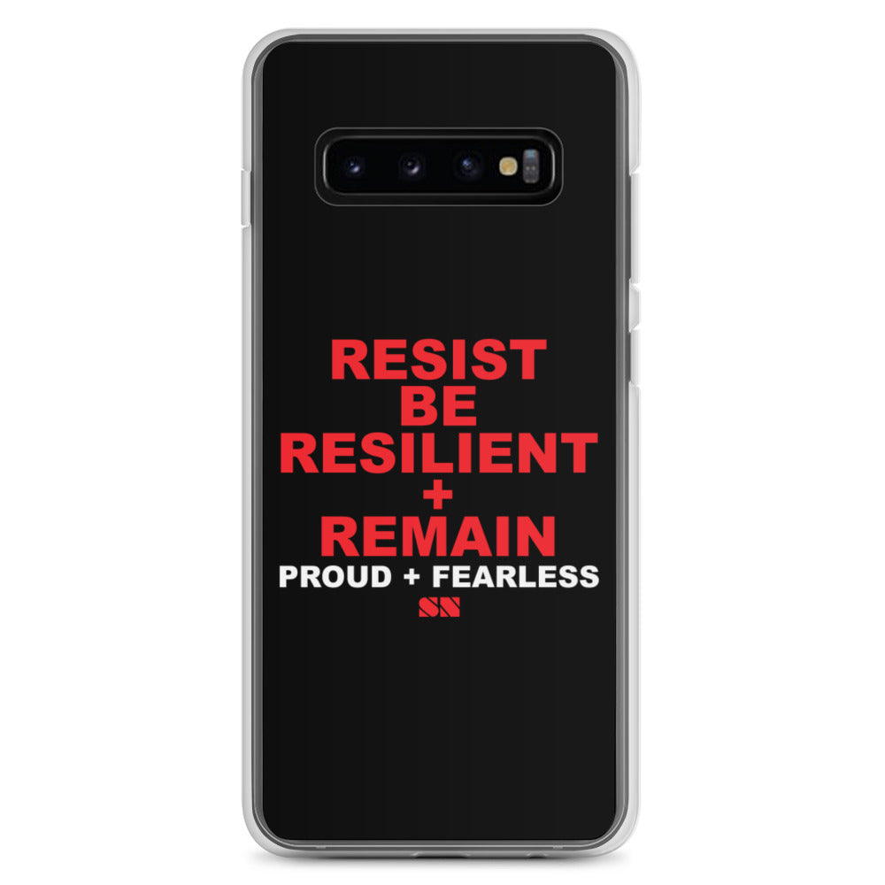 Resist Be Resilient + Remain Samsung Case