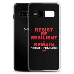 Resist Be Resilient + Remain Samsung Case