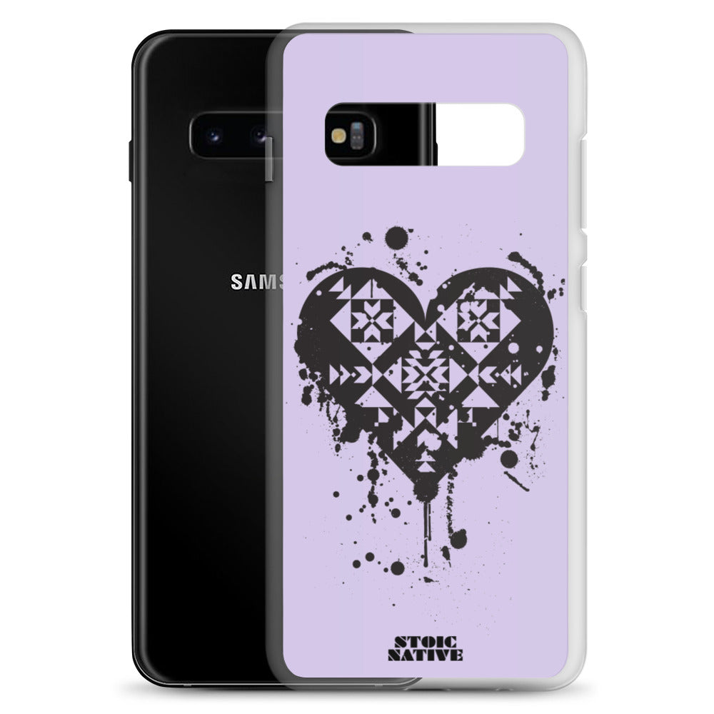 Splattered Heart Samsung Case