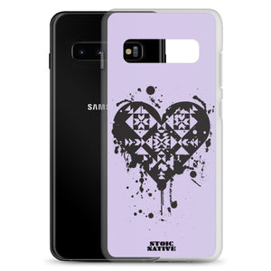 Splattered Heart Samsung Case