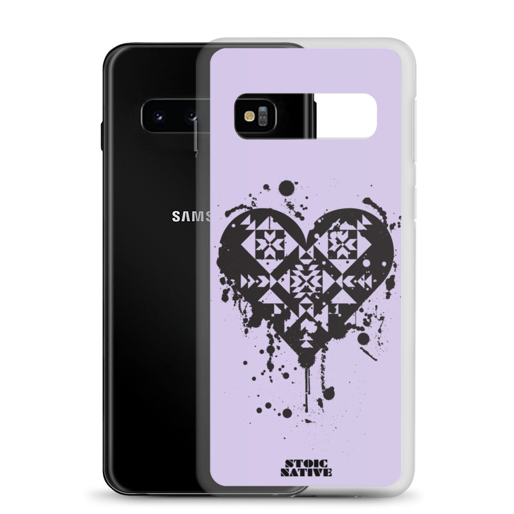 Splattered Heart Samsung Case