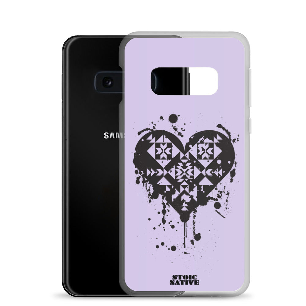 Splattered Heart Samsung Case