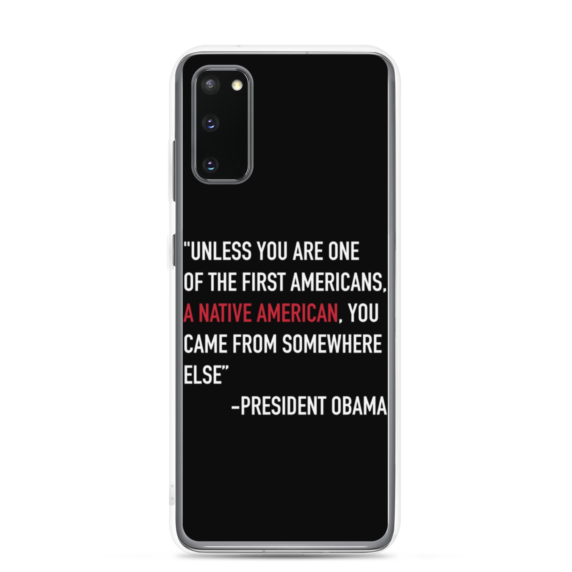 President Obama Quote Samsung Case