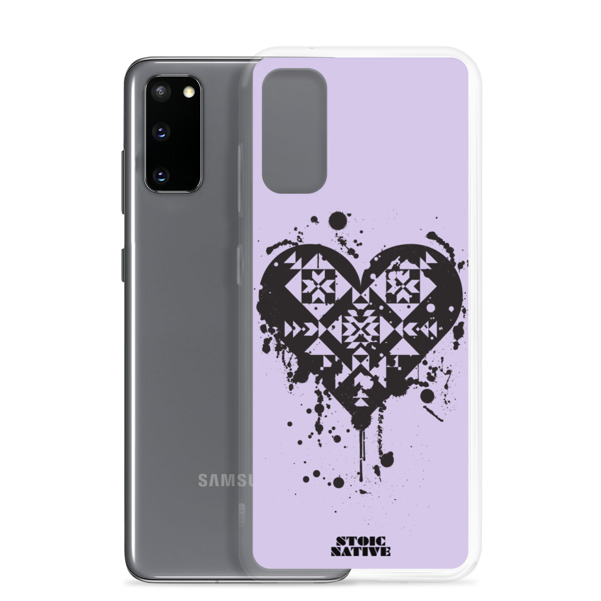 Splattered Heart Samsung Case