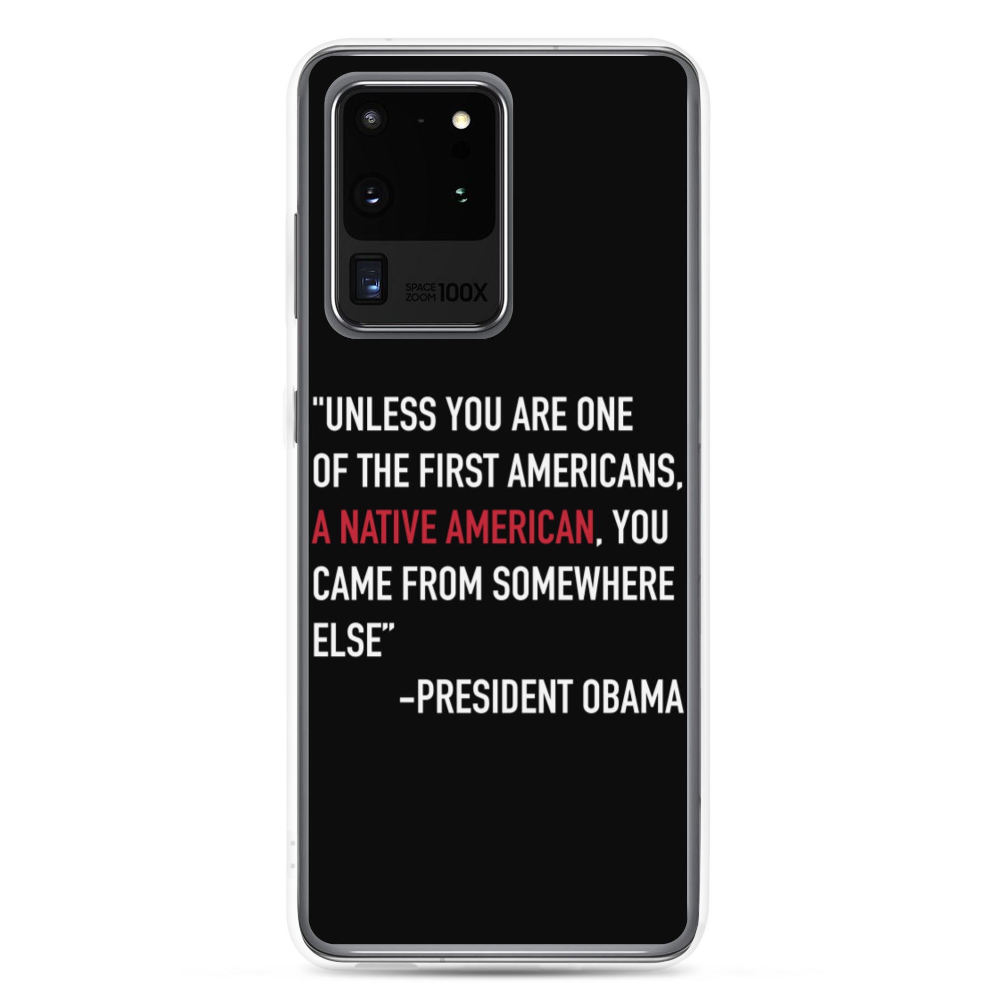 President Obama Quote Samsung Case