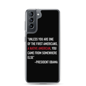 President Obama Quote Samsung Case