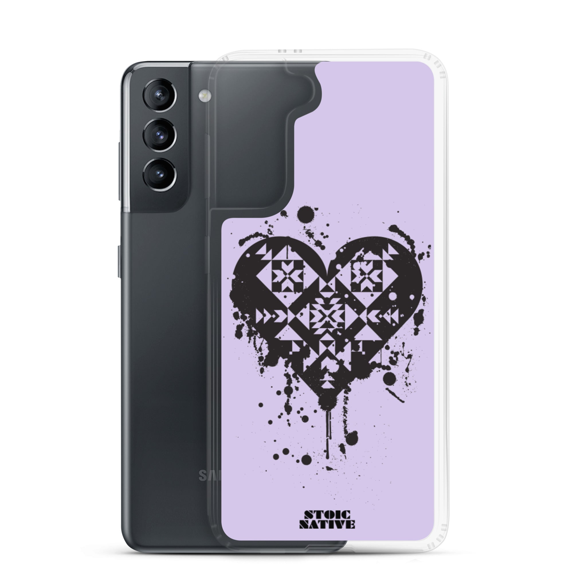 Splattered Heart Samsung Case