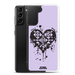 Splattered Heart Samsung Case