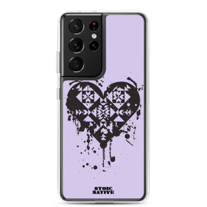 Splattered Heart Samsung Case