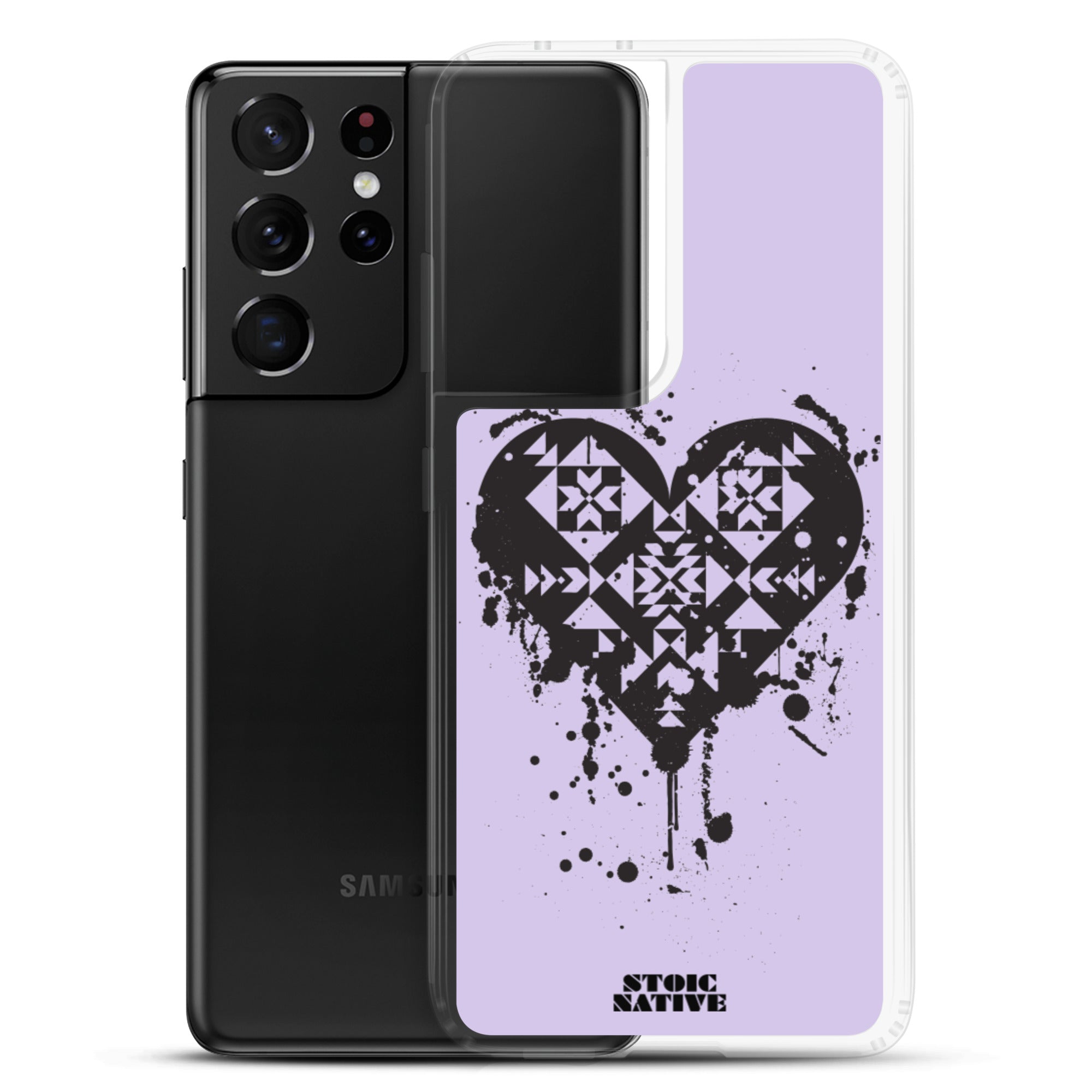 Splattered Heart Samsung Case