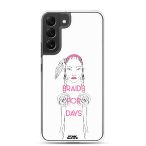 Braids For Days Samsung Case