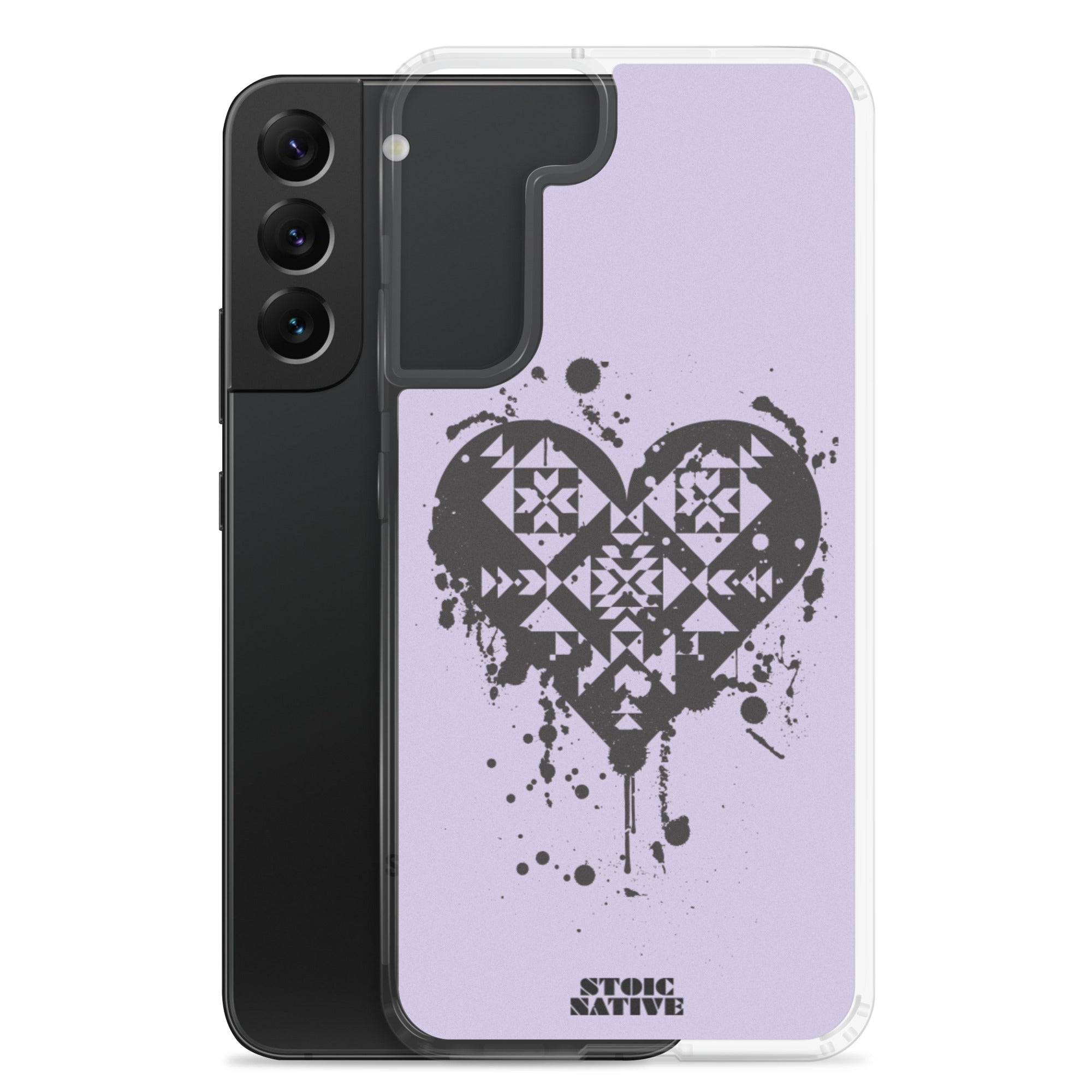 Splattered Heart Samsung Case