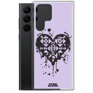 Splattered Heart Samsung Case