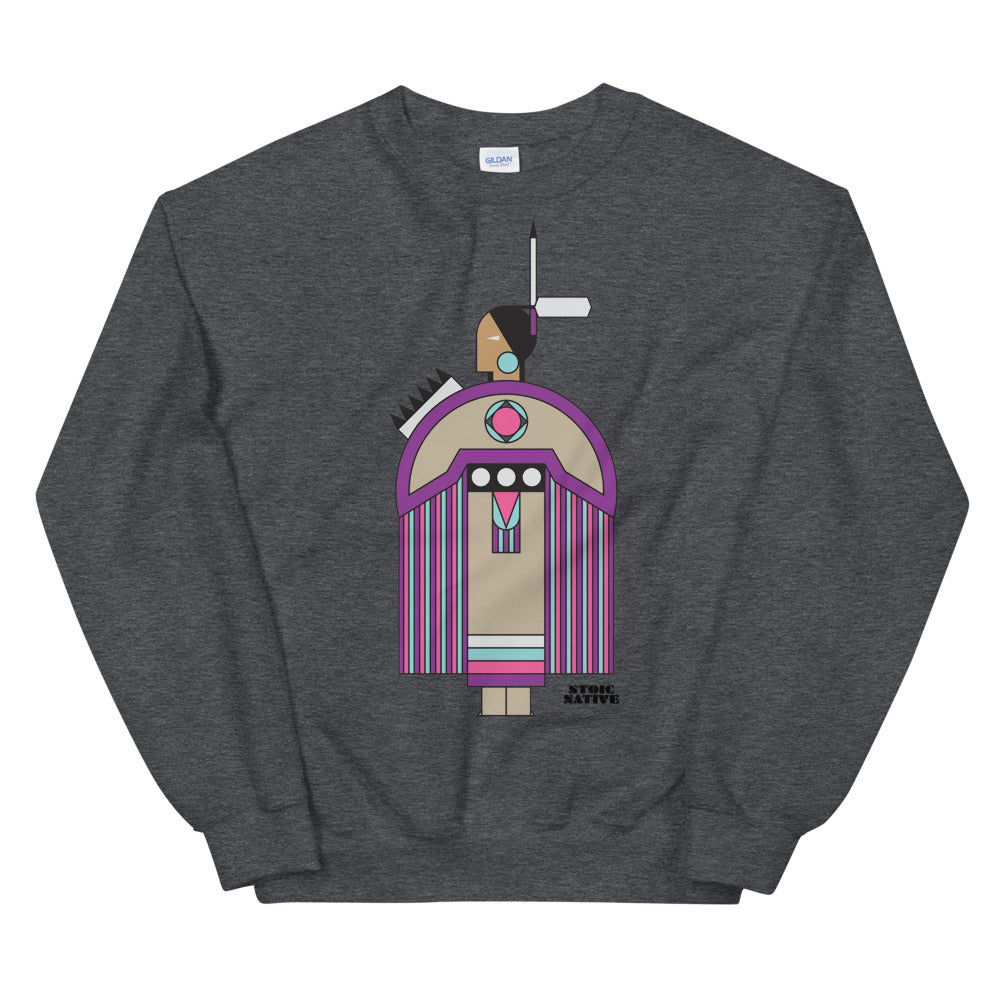 Traditional Dress Dancer Unisex Sweatshirt