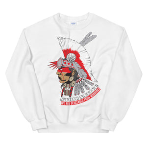 We Are Descended From Warriors Unisex Sweatshirt