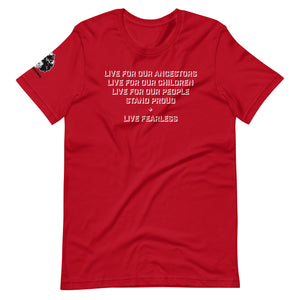 Live for Our People t-shirt