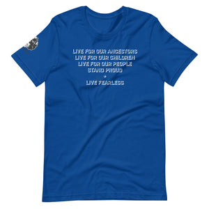 Live for Our People t-shirt