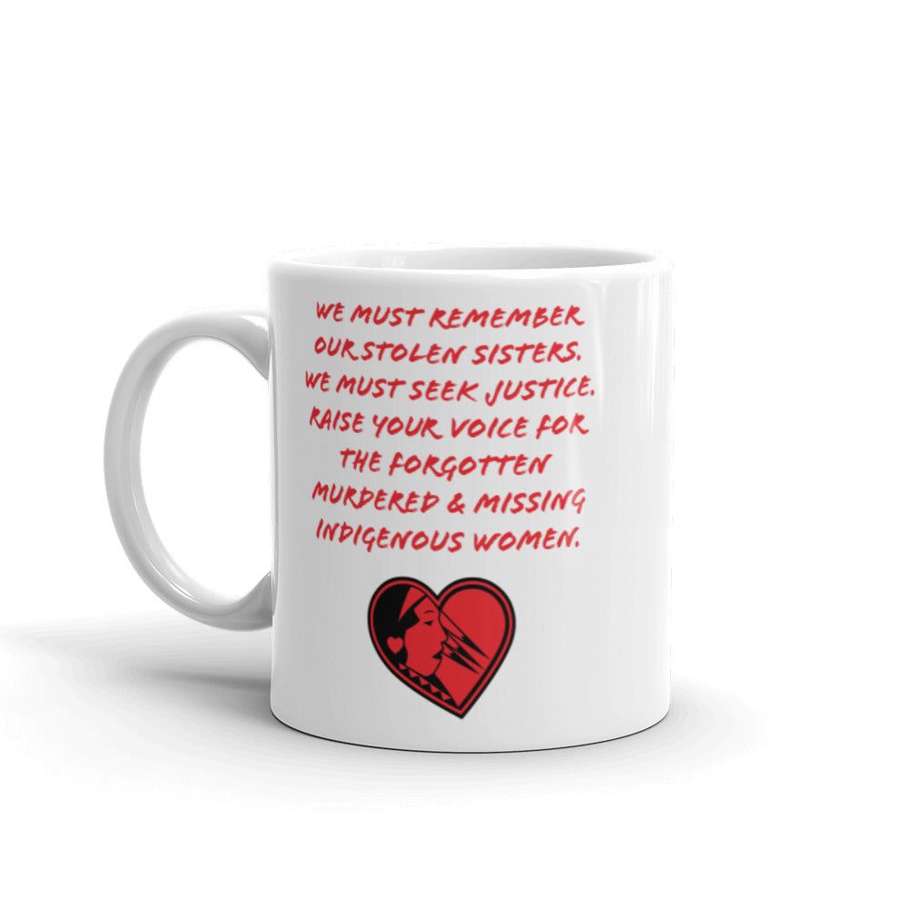 Stoic Native MMIW Mug