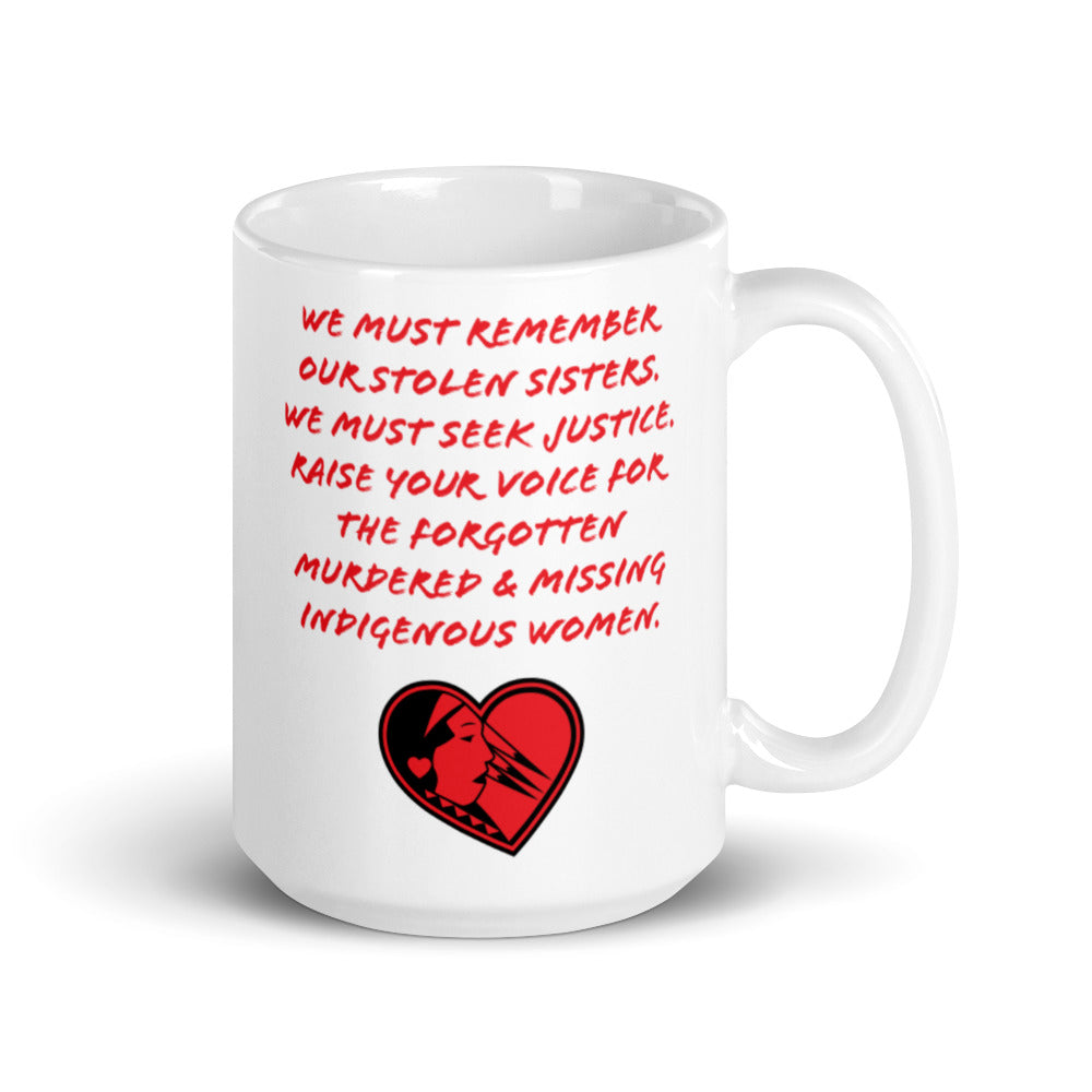 Stoic Native MMIW Mug